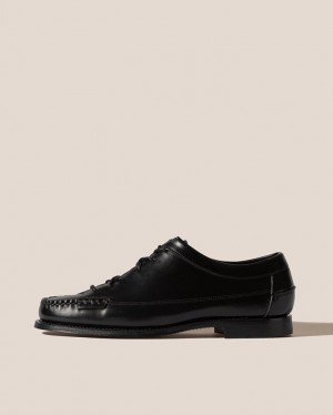 Mocassin Hereu Priego Dentelle Up Homme Noir | Paris-34FGEIBCL