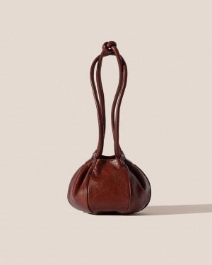 Sac Crossbody Hereu Globul Mini Balloon-shaped Femme Marron Foncé | Paris-50PNHLQXW