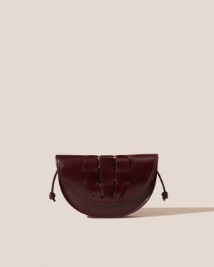 Sac Crossbody Hereu Lluna Nova Interwoven Front Detail Homme Chocolat | Paris-17OMIVRGK