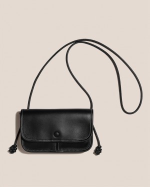 Sac Crossbody Hereu Terra Mini Square-flat Femme Noir | Paris-21UOKHQRD