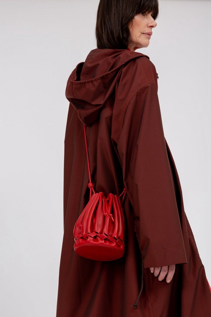 Sac Seau Hereu Molina Femme Rouge Foncé | Paris-94TPLRYUZ