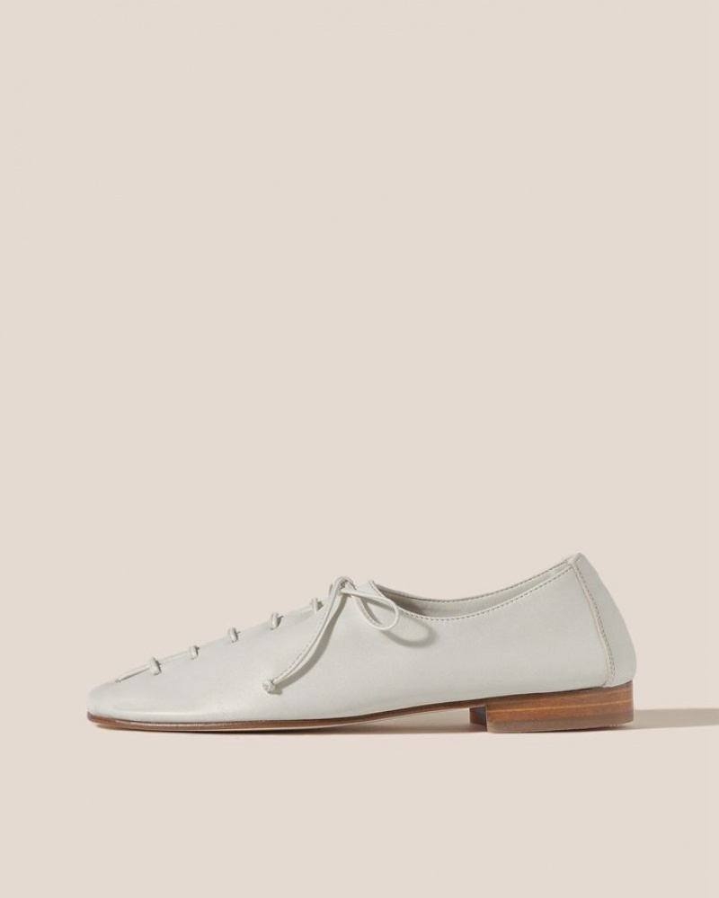 Chaussure Lacet Hereu Plegada Deconstructed Femme Blanche | Paris-31RHQASWX