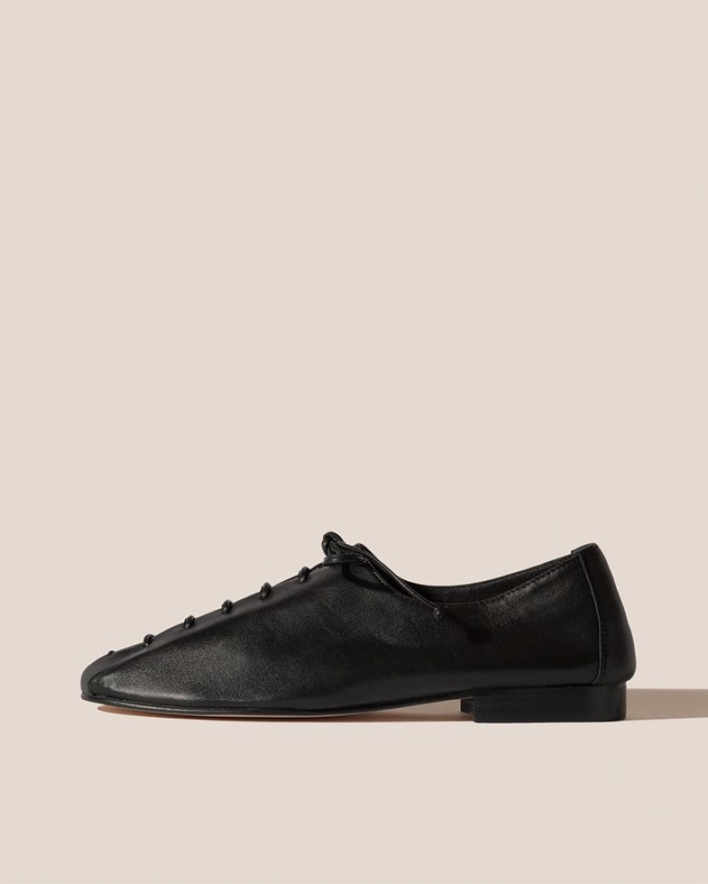 Chaussure Lacet Hereu Plegada Deconstructed Femme Noir | Paris-74YREQOJB