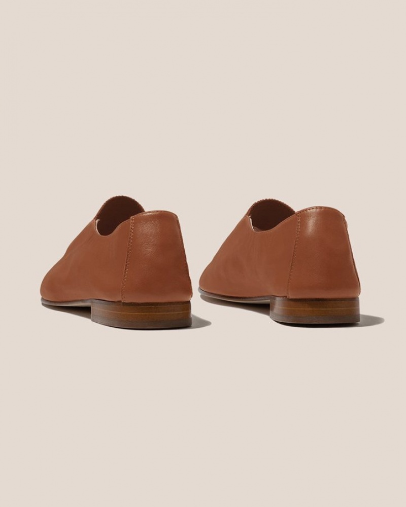 Chaussure Slip On Hereu Caoma Elasticated Femme Marron | Paris-86NIFCDUR