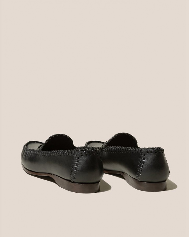 Mocassin Hereu Sastre Braided Seams Pull-on Homme Noir | Paris-10BJVZOLD