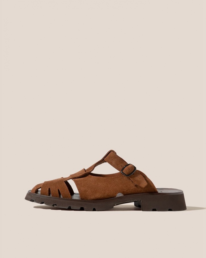 Mules Hereu Canya Sport Fisherman Homme Marron | Paris-69VOCYUZW