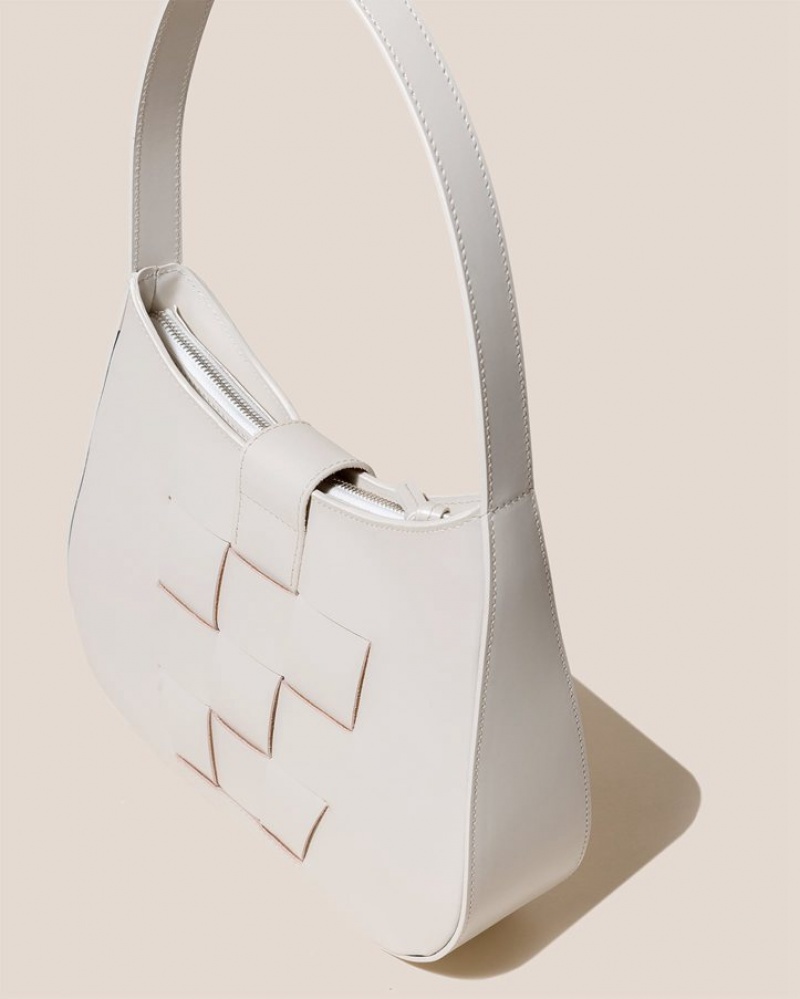 Sac Bandoulière Hereu Bauza Structured Femme Blanche | Paris-59INMLWAK