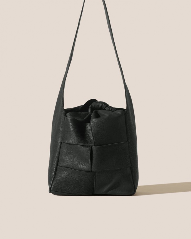 Sac Bandoulière Hereu Bena Bag Interlaced Homme Noir | Paris-69JSZQHCY