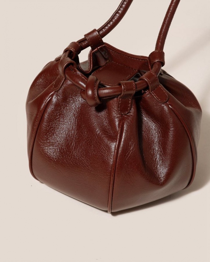 Sac Crossbody Hereu Globul Mini Balloon-shaped Femme Marron Foncé | Paris-50PNHLQXW