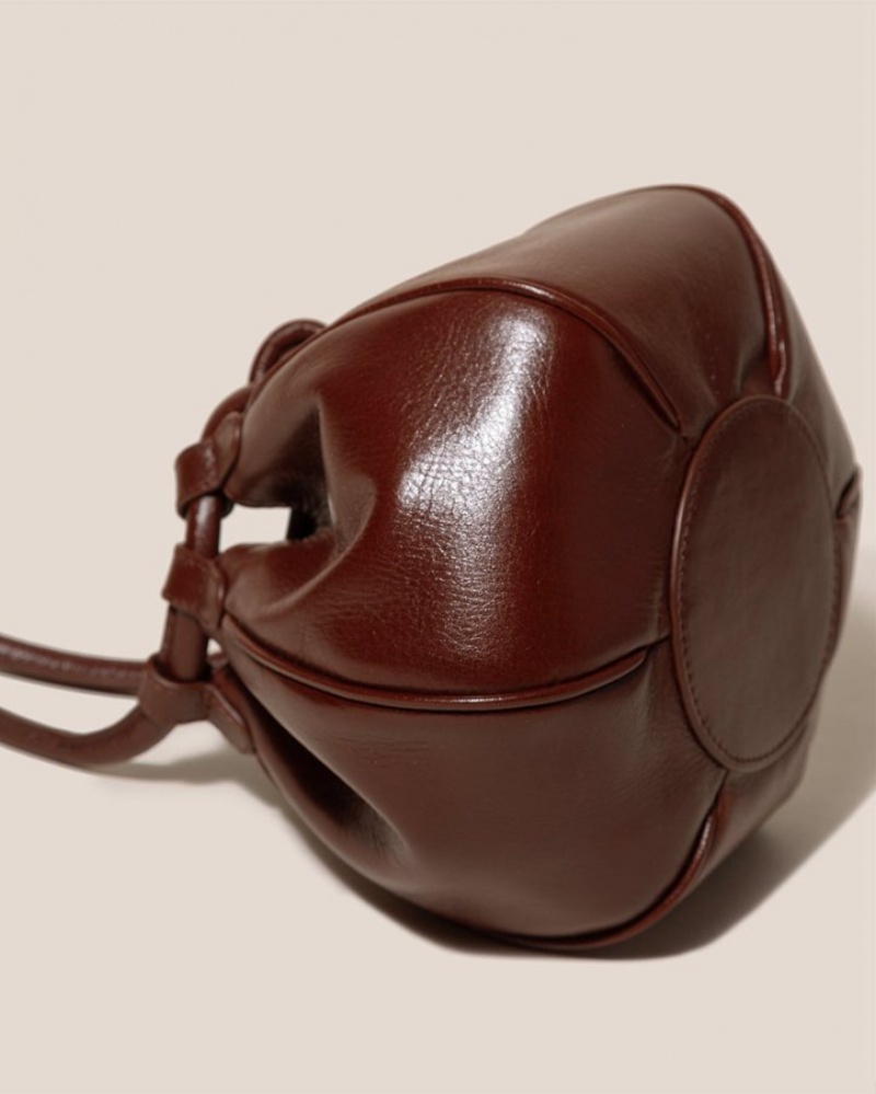 Sac Crossbody Hereu Globul Mini Balloon-shaped Femme Marron Foncé | Paris-50PNHLQXW