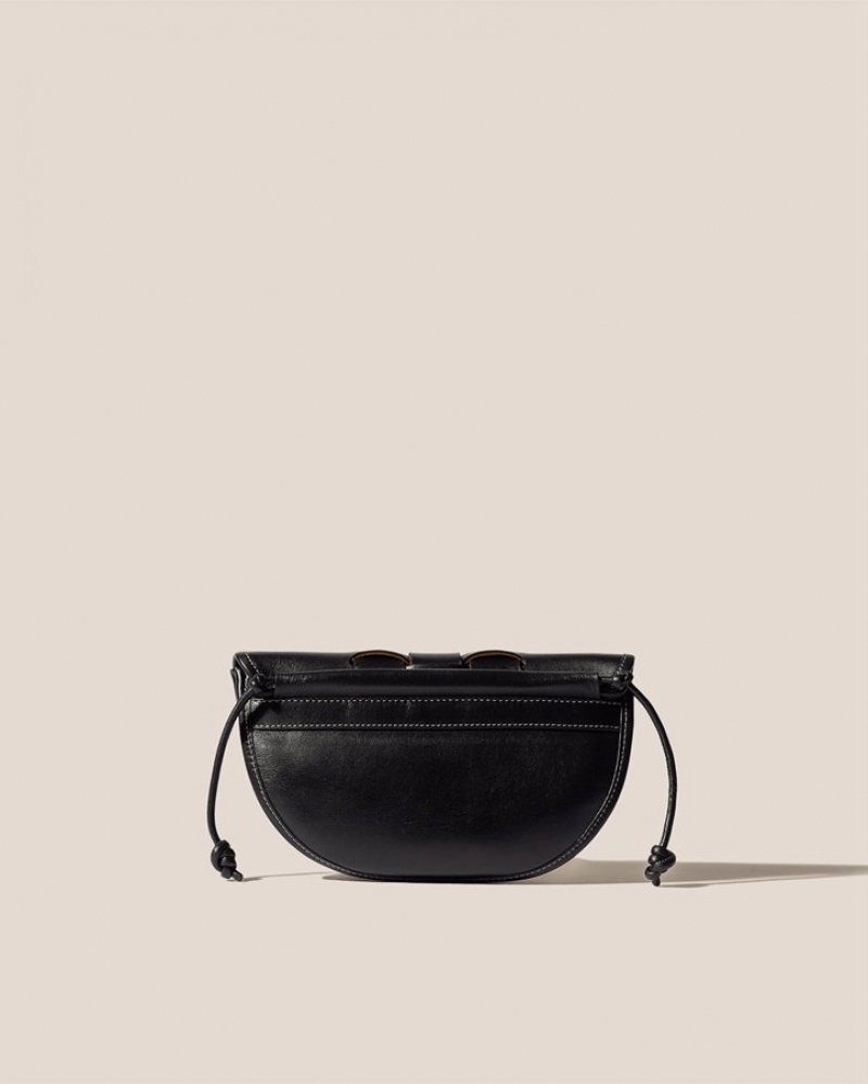 Sac Crossbody Hereu Lluna Interwoven Front Detail Homme Noir | Paris-30SIYTDFR