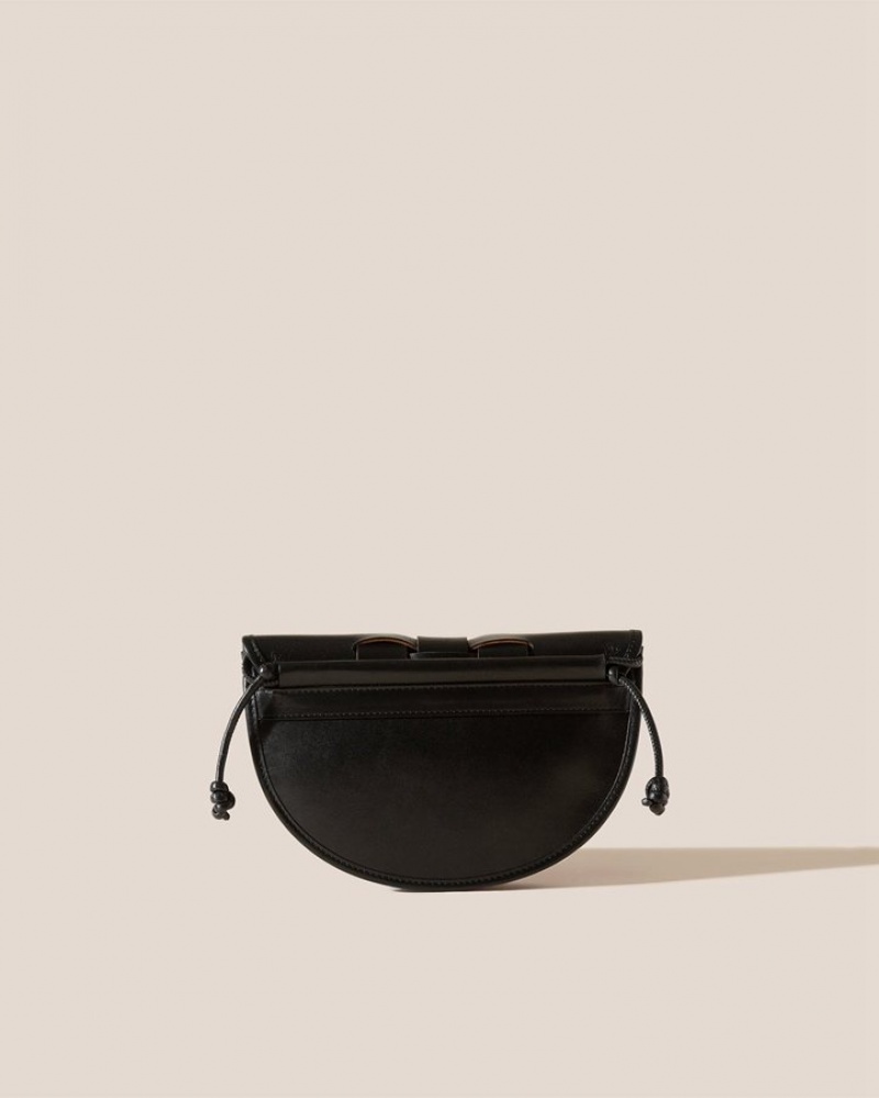 Sac Crossbody Hereu Lluna Nova Interwoven Front Detail Femme Noir | Paris-29WPTAGBL