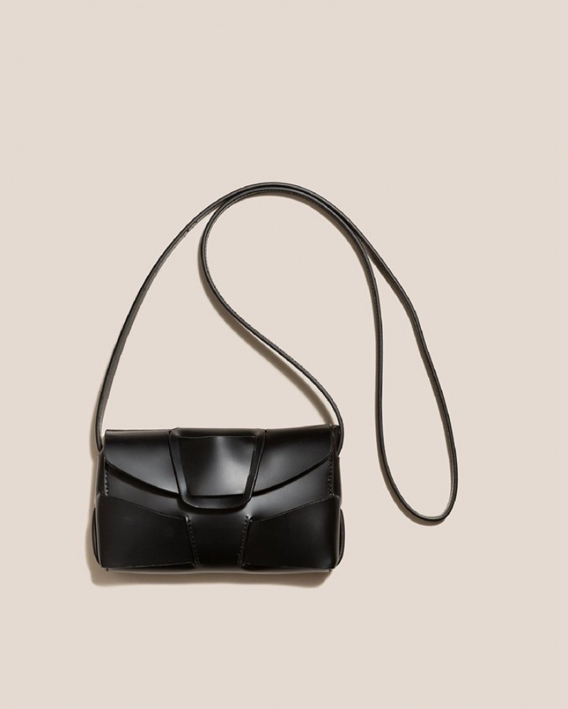 Sac Crossbody Hereu Mabra Mini Woven Detail Femme Noir | Paris-64BWTSHDK