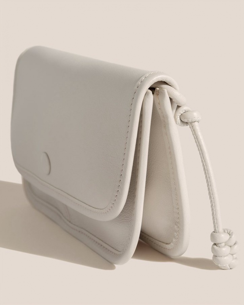 Sac Crossbody Hereu Terra Mini Square-flat Femme Blanche | Paris-98FSEYZGP