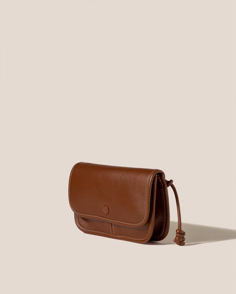 Sac Crossbody Hereu Terra Mini Square-flat Homme Marron Foncé | Paris-43KITZUQR