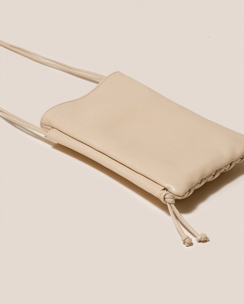 Sac Crossbody Hereu Trena Mini Plates Square Homme Beige | Paris-31HFBMKLR