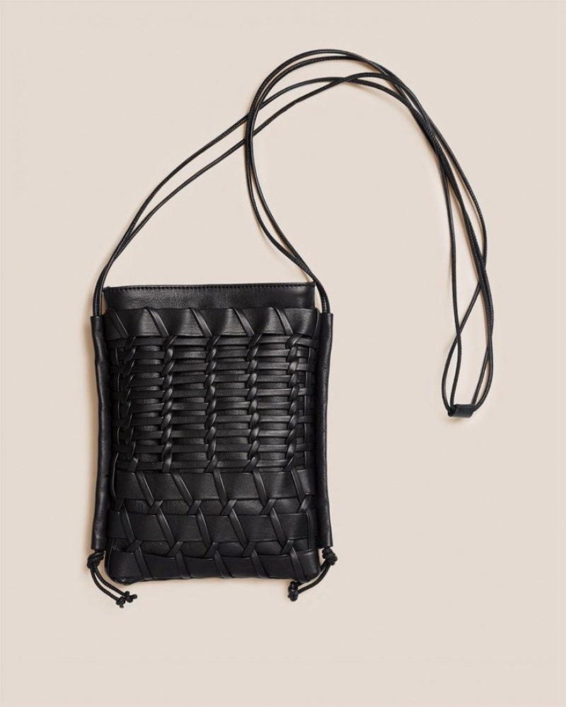 Sac Crossbody Hereu Trena Plates Square Femme Noir | Paris-68VIOQHCT