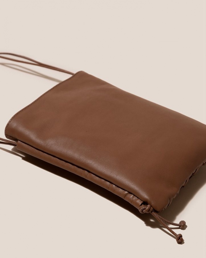 Sac Crossbody Hereu Trena Plates Square Homme Marron Foncé | Paris-79AEPKDOZ