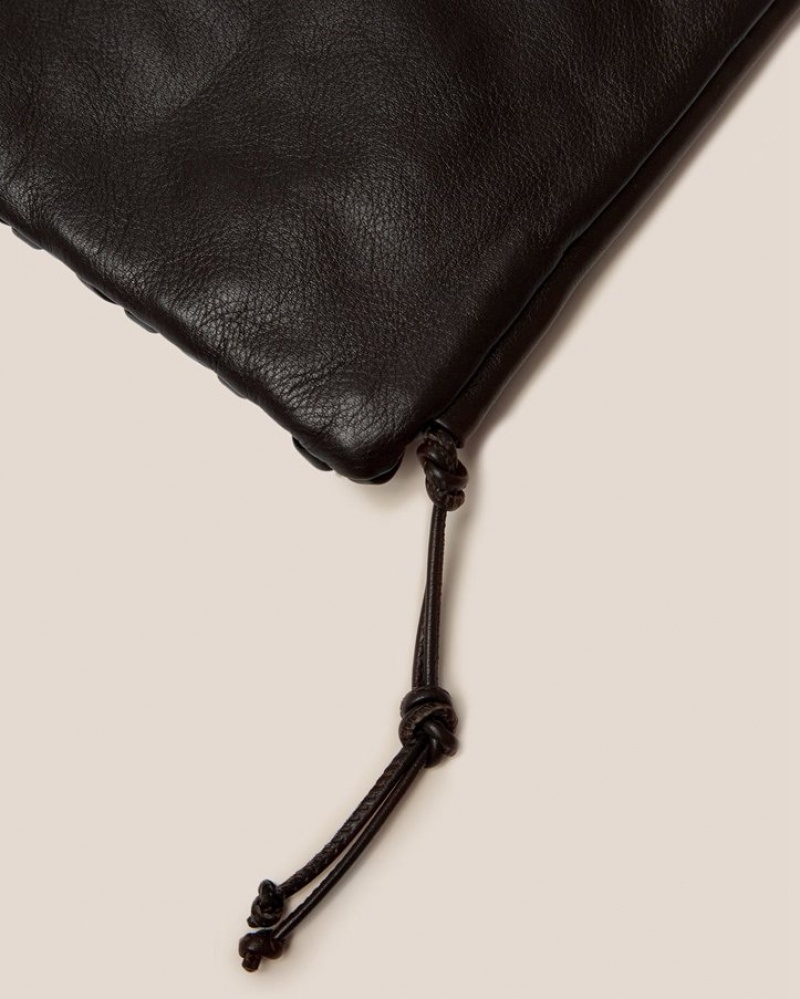 Sac Crossbody Hereu Trena Plates Square Homme Noir | Paris-50IMRLDON