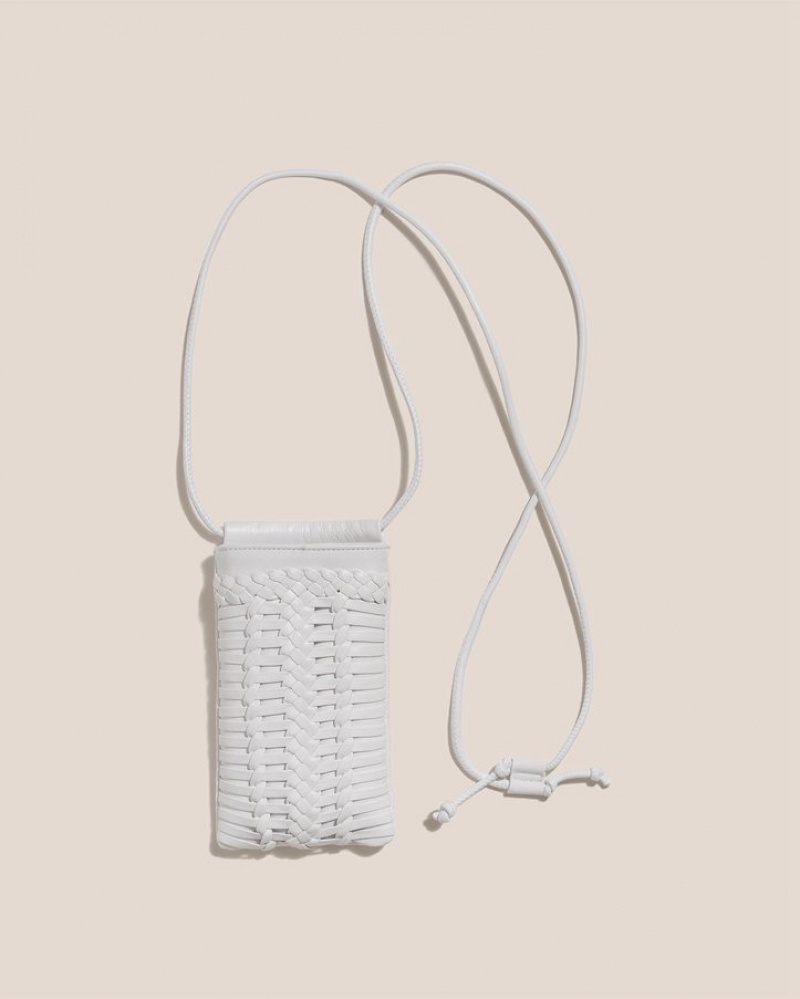 Sac Mobile Hereu Trena Woven Femme Blanche | Paris-39VFBUJDR